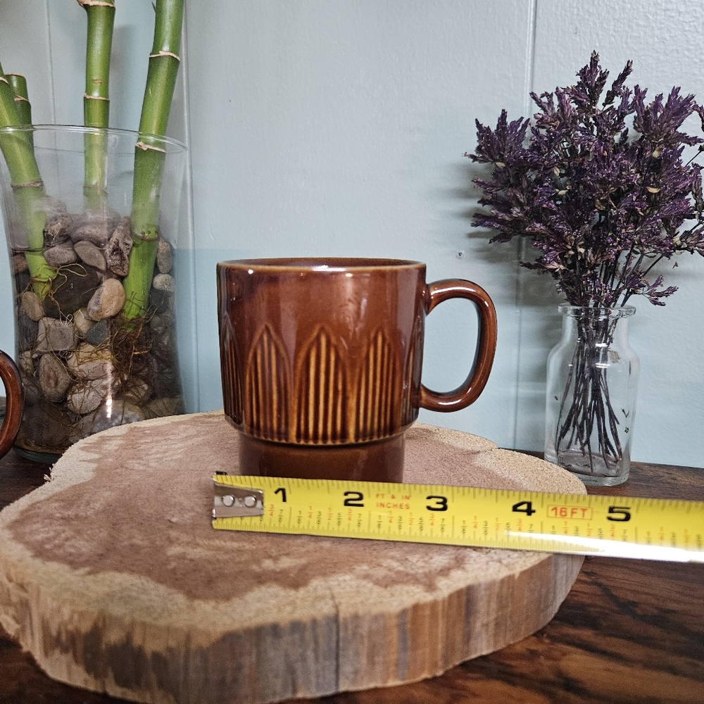 Mid-century Stackable Mug Set - Picture 11 of 11